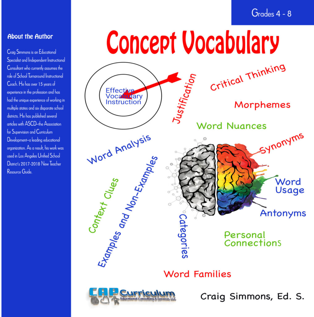Concept Vocabulary Workbook