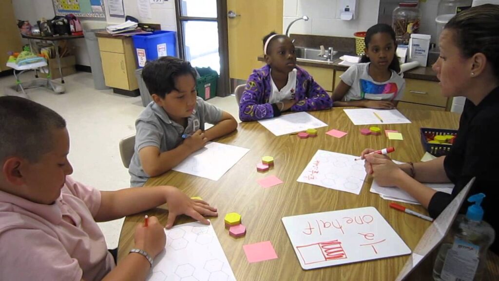 using small groups to meet the needs of struggling students. 