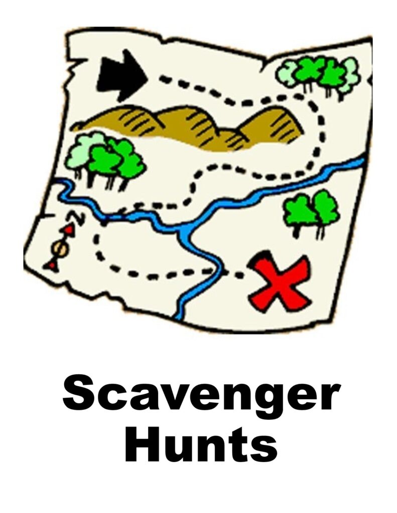 back to school scavenger hunt